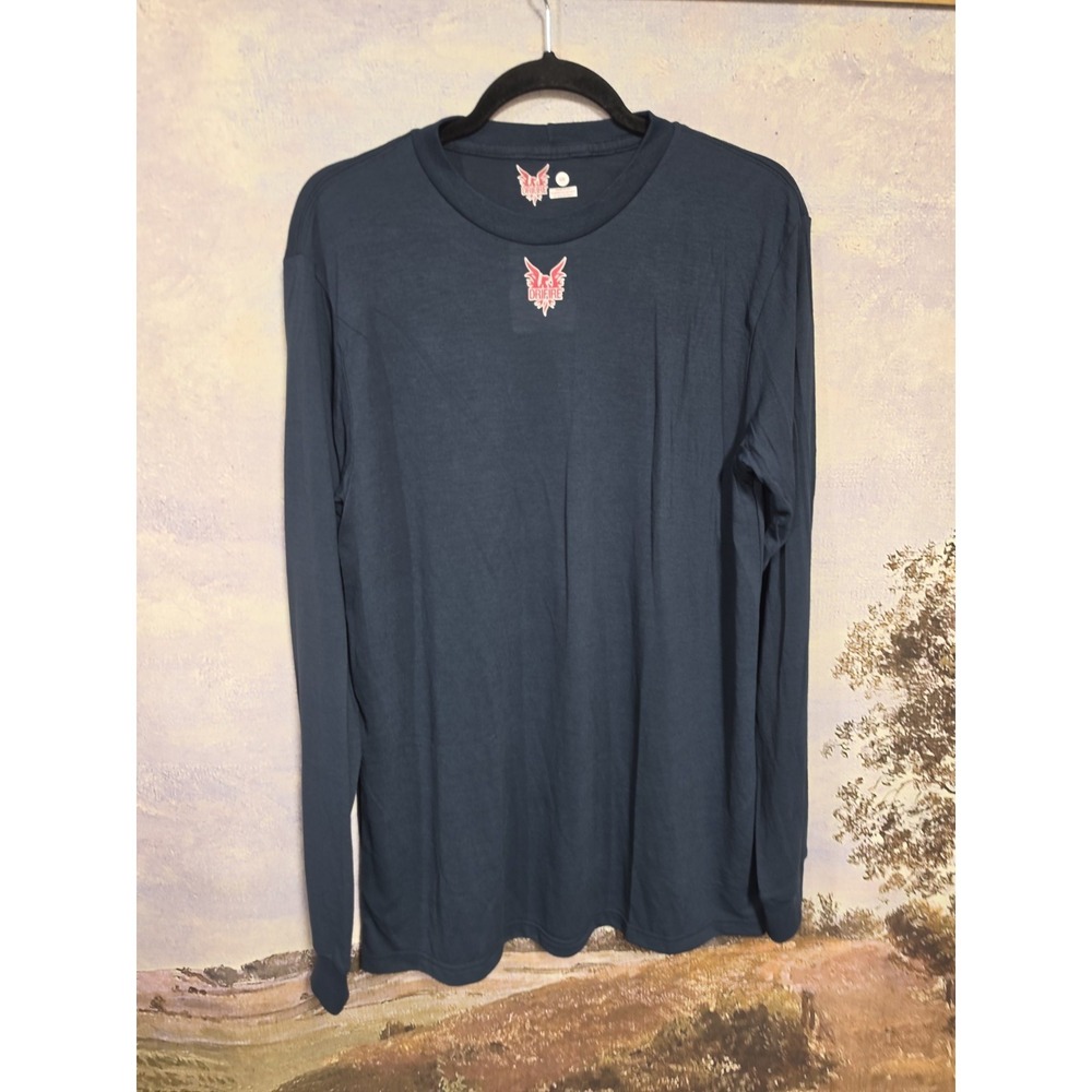 Drifire Shirt Mens Large Blue Flame Fire Resistant USA Made Base Layer HRC1